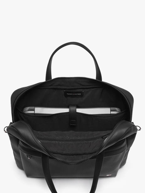 Documententas Tommy hilfiger Zwart th flag AM13989 ander zicht 2